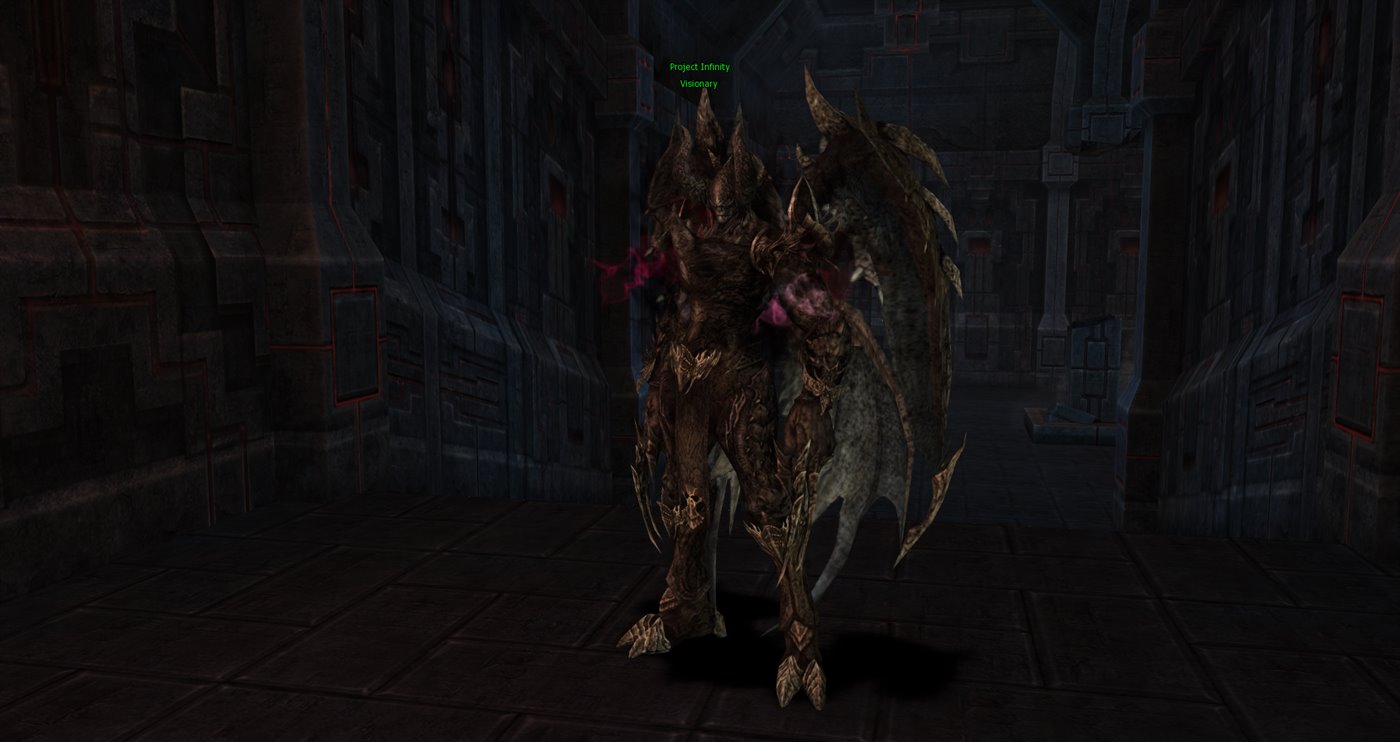 Project Infinity demon transformation